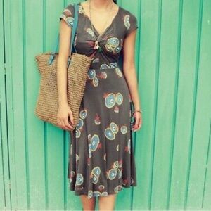 Boden Seville Front Knot Dress
